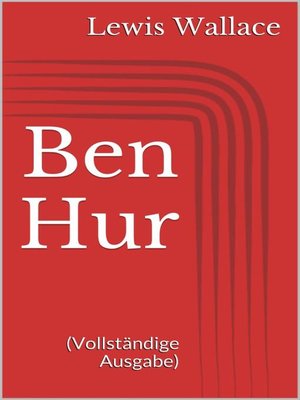cover image of Ben Hur (Vollständige Ausgabe)